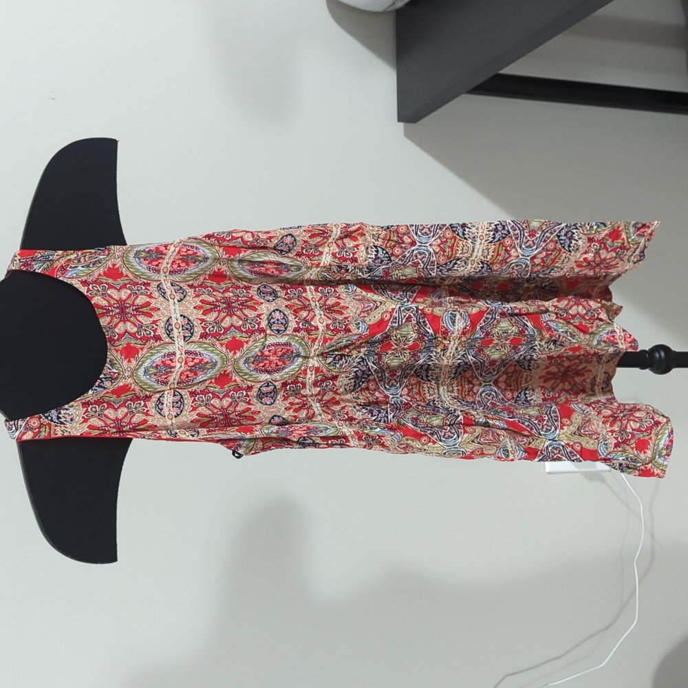 Lulu's Patterned Shift Mini Dress - image 1